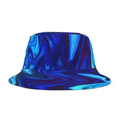 Unleash your inner rhythm with the Vortex Blue Groove Fest Bucket Hat, the perfect piece of trippy festival gear. This 100% polyester masterpiece, available in two comfortable sizes, boasts a psychedelic-themed design that mirrors the thrilling rollercoaster of tunes at music festivals. Whether you're dancing under the stars or basking in daylight beats, this must-have rave wear is essential for any music lover. Blue Bucket Hat With Curved Brim For Festivals, Blue Curved Brim Bucket Hat For Festival, Adjustable Blue 5-panel Bucket Hat, Summer Rave Festival Hats, Blue Bucket Hat For Festivals, Adjustable Rave Hats For Festivals, Blue Festival Hats, One Size Fits Most, Blue Festival Hat, One Size Fits Most, Blue Bohemian Bucket Hat For Festivals