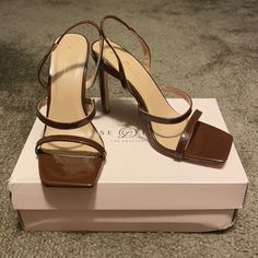 Anne Michelle Heels Size 7-1/2 Never Worn Great Condition Color Brown Brown Heels, Shoes Women Heels, Shoes Heels, Size 7, Women Shoes, Heels, Women Shopping, Color