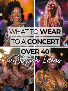 Dresses For Concerts Night, Combat Boots Concert Outfit, Laughlin Outfits, What To Wear To Reggae Concert, Take That Concert Outfit, What To Wear To A Concert Plus Size, What To Wear To A Gospel Concert, Outfits Ideas For A Concert, Sequin Concert Outfit Ideas