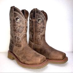 ** Thank You For Considering Our Store! We Appreciate Your Business And Support ! Double- H Composite Toe Work Boots Size Men's 8 Brand New. No Signs Of Used. No Original Box. No Flaws. - Leather Upper - Wide Square Toe. - Composite Toes As Same Protection Level As Steel Toe. - Height: 12" Rustic Work Boots With Reinforced Snip Toe, Rustic Round Toe Work Boots For Outdoor, Rustic Steel Toe Boots With Round Toe, Sturdy Western Waterproof Boots With Round Toe, Western Style Sturdy Waterproof Boots With Round Toe, Rustic Work Boots With Steel Toe And Snip Toe, Rugged Sturdy Boots With Round Toe, Rustic Work Boots With Reinforced Heel And Snip Toe, Rustic Steel Toe Snip Toe Work Boots