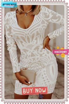 Light V-neck Casual Mesh Embroidered Long Sleeve Dress Long Sleeve Embroidered Dress, Women's Fashion Dresses, Sleeve Dress, Fashion Dresses, Long Sleeve Dress, Mesh, V Neck, Long Sleeve, Best Deals