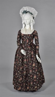 1780s Dress, England Clothing, 1780s Fashion, 18th Century Womens Fashion, 18th Century Dresses, Abigail Adams, Colonial Dress, Decades Of Fashion