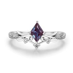 Victorian Lace Alexandrite Ring (White Gold)© – Azura New York Bff Rings, Alexandrite Stone, Rule The World, Gold Vermeil Jewelry, Alexandrite Ring, Victorian Lace, Ring White Gold, Vermeil Jewelry, Shop Engagement Rings