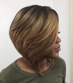 Banged Bob, Symmetrical Bob, Caramel Bob, Bouncy Bob, Bob Hairstyles For Black Women, Cut Layers, Twist Updo, Long Bobs, Hair Adviser