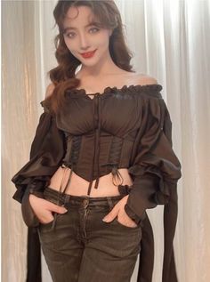 This price is for a shirt only.   	 		 			Size 			XS 			S 			M 			L 		 		 			Bust 			72-86 			82-96 			92-106 			102-116 		 		 			Waist 			56-68 			66-78 			76-88 			86-98 		 		 			Full Length (Short / Long) 			36-45/39-48 			36-45/39-48 			37-46/40-49 			37-46/40-49 Gothic Long Sleeve Tops For Spring, Gothic Long Sleeve Top For Summer, Gothic Short Sleeve Tops For Fall, Gothic Fitted Long Sleeve Tops, Fitted Gothic Long Sleeve Tops, Gothic Cotton Tops For Spring, Long Sleeve Punk Tops For Spring, Punk Style Long Sleeve Tops For Spring, Vintage Black Tops For Fall