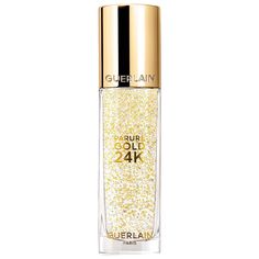 This lightweight, gel primer infused with pure 24 Karat gold flakes infuses the skin with hydration and radiance while allowing for a longer-lasting makeup result. Highlighted Ingredients: - 24-Karat Gold Flakes: provide luxurious radiance.Ingredient Callouts: Free of parabens. What Else You Need to Know: This luxurious and hydrating gel primer seamlessly melts into the skin to provide a more even and long-lasting finish under makeup, to smooth the appearance of fine lines, and to tighten skin. Make Up Primer, Gel Primer, Hydrating Primer, Luxury Cosmetics, How To Apply Foundation, Pat Mcgrath, Manicure Y Pedicure, Face Primer, Makeup Primer