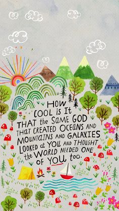 Natural Life Quotes, Seni Pastel, Painting Idea, Alam Yang Indah, Natural Life, Verse Quotes, God Is Good, Art Paint, Bible Journaling