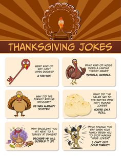 thanksgiving jokes for kids with turkeys