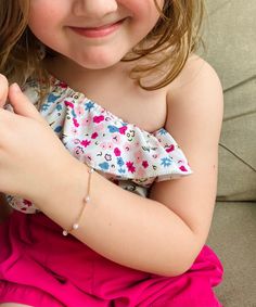 14K Gold Filled Pearl Bracelet | Girl Jewelry | Toddler Bracelet | Minimalist Gift for Her Jewelry Toddler, Toddler Bracelet, Toddler Gift, Bracelet Pearl, Bracelet Minimalist, Dainty Bracelet, Minimalist Gifts, Girl Jewelry, Dainty Bracelets