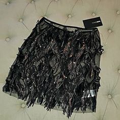 Sexy And Unique Skirt Is Made Of A Sheer Black Mesh With Dangling Sequin Detail. Zips At Back. No Stretch. Never Worn. New With Tags. Unique Skirt, Unique Skirts, Sequin Mini Skirt, Sequin Mini Skirts, Sequin Mini, Black Mesh, Fashion Nova, Mini Skirt, Sequin