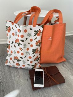 Super Cute Orange Reversible Tote Bag Ships within 1-2 days for a speedy delivery every time! See photos for sizing reference Star Seller Badge means incredible customer service and product reviews! Casual Orange Rectangular Canvas Bag, Orange Canvas Shoulder Bag For Everyday Use, Orange Everyday Canvas Shoulder Bag, Casual Orange Cotton Shoulder Bag, Orange Large Capacity Canvas Bag For Daily Use, Orange Canvas Bag With Large Capacity For Daily Use, Casual Orange Cotton Canvas Bag, Orange Canvas Bag For Daily Use, Orange Cotton Shoulder Bag For Everyday Use