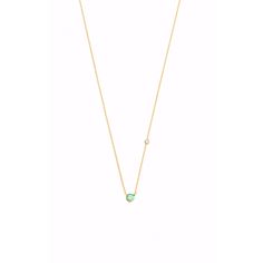 Mini Opal Pendant Necklace