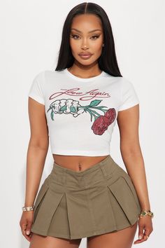 Available In White. "Good Girl But Still A Hood Girl" Verbiage Crew Neck Short Sleeve Fitted Disclaimer: Due To The Printing Process A Difference In Saturation May Occur. Each Garment Is Unique. 65% Polyester 35% Cotton Imported | Love Again Roses Graphic Tee Shirt in White size Medium by Fashion Nova Summer Graphic Tee With Rose Print, Trendy Rose Print T-shirt For Spring, Spring Graphic Tee With Rose Print, Spring Rose Print Graphic Tee, Short Sleeve Rose Print Graphic Tee Tops, Cotton Crew Neck Top With Rose Print, Summer Cotton Tops With Rose Print, Fitted Cotton Top With Rose Print, Trendy Rose Print Tops For Spring