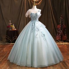 green blue quinceanera dress 1470-01 Green Formal Dresses, Banquet Dress, Elegant Ball Gowns, Quinceanera Dresses Blue, Banquet Dresses, Dress Ball Gown, Beautiful Prom Dresses, Dream Dresses, Dress Bridesmaid