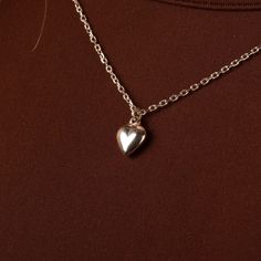 This sterling silver necklace features a recycled belcher chain and an adorable puffy heart charm. Choose the perfect length from 16", 18", 20", 22" or 24". Each necklace comes in a Mylee London Jewellery Box and can be gift wrapped upon request. Pet Ashes Jewelry, Puffy Heart Necklace, Puffy Heart Charms, Belcher Chain, Pet Ashes, Ashes Jewelry, Puffy Heart, Sterling Silver Necklace, Ring Bracelet