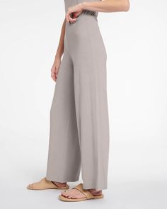 Everywhere LYR Wide Leg Pant | Splendid Wide Leg Pant, Double Layer, Wide Leg Pants, Pajama Pants, Cashmere, Wide Leg, Pants, How To Wear, Trousers