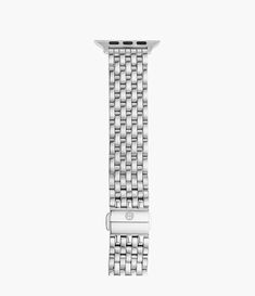 It is made for use with the Series 1-9 or SE Apple Watch® & Apple Watch® Ultra and includes two interchangeable endpieces compatible with both 38/40/41mm and 42/44/45/49mm styles. Apple Watch® is a trademark of Apple, Inc. Also compatible with any Samsung Galaxy Watch® with 20mm straps. Modern White Gold Apple Watch Bracelet Strap, Modern White Gold Apple Watch Band With Bracelet Strap, Modern White Gold Bracelet Strap Apple Watch Band, Classic Silver Apple Watch Band With Bracelet Strap, Luxury Adjustable Apple Watch Band With Solid Link, Luxury Adjustable White Gold Apple Watch Band, Modern Adjustable White Gold Apple Watch Band, Apple Watch Silver, Stainless Bracelet