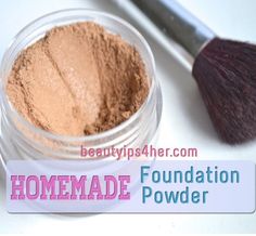 Homemade foundation!! Great for all different skin types!! #Fashion #Beauty #Trusper #Tip Vaseline Beauty Tips, Diy Beauty Tips, Diy Shampoo, Natural Foundation, Foundation Makeup