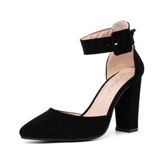 TAAFO Ladies High Heel Pumps Shoes Women Block Heel Shoes Court Lady Pumps Shoes D'Orsay Pumps Wine red-37 Spring Pointed Toe Platform Court Shoes, Black Round Toe Court Shoes For Summer, Black Ankle Strap Court Shoes For Summer, Spring Court Shoes With Buckle Closure For Party, Closed Toe Court Shoes With Buckle For Party, Black High Heel Court Shoes For Summer, Trendy Summer Court Shoes, Black Pointed Toe Court Shoes For Summer, Summer Black Court Shoes For Office