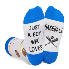 Size & PackingFits for 10-12 years old big kids. Each exclusive gift box contains one pair of funny socks.Crazy Socks For KidsThese boys/girls baseball socks feature baseball patterns. Moreover, this pair of kids baseball socks features a hidden... Crazy Socks For Kids, Bat Baseball, Best Gifts For Boys, Girls Baseball, Socks Gifts, Gifts For Baseball Lovers, Silly Socks, Gifts For Baseball Players, Baseball Gloves