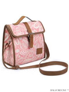 BagForLove - Lekereise Womens Medium Lunch Bag - Ideal for Picnics Large Capacity Pink Beach Shoulder Bag, Large Capacity Pink Shoulder Beach Bag, Portable Shoulder Lunch Bag For Travel, Pink Beach Bag With Adjustable Strap For Travel, Trendy Pink Beach Bag For Daily Use, Trendy Pink Shoulder Beach Bag, Large Capacity Summer Canvas Backpack, Large Capacity Bags For Picnic, Pink Beach Bag With Adjustable Strap