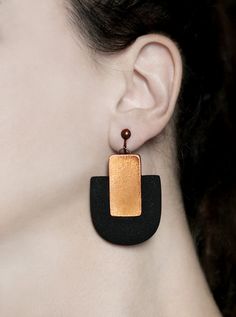 Big lightweight earrings Clip on dangles Copper and black earring Handmade gift for her Statement earring Abstract non pierced earring Large https://www.etsy.com/listing/592002098/big-lightweight-earrings-clip-on-dangles?utm_source=crowdfire&utm_medium=api&utm_campaign=api Handmade Black Clip-on Earrings For Gift, Black Clip-on Earrings As Gift, Black Clip-on Earrings For Gift, Handmade Black Dangle Clip-on Earrings, Modern Black Drop Plug Earrings, Unique Handmade Black Plug Earrings, Unique Black Dangle Plug Earrings, Minimalist Handmade Black Earrings, Black Clip-on Drop Earrings