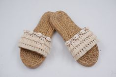 This Womens Sandals item is sold by nornorbag. Ships from Thailand. Listed on Mar 17, 2024 Beach Slippers With Woven Sole, Natural Espadrilles For Beach Season, Beige Open Toe Slippers For Vacation, Beige Open Toe Vacation Slippers, Natural Color Espadrilles For Beach Season, Beige Beach Slippers With Woven Sole, Beige Closed Toe Slippers For Beach, Beige Closed Toe Beach Slippers, Bohemian Slip-on Summer Flip Flops