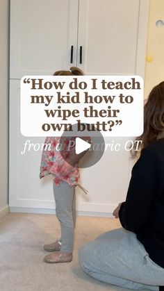 Jess | Pediatric Occupational Therapist on Instagram: "💩 Tired of hearing, “MOMMM, come wipe my butt!!” from the bathroom?

This is a FAQ I get as an OT. Here’s how to help your child master this tricky skill, with lots of play built in!

🫶🏼I’m Jess, a pediatric OT and mom of two, guiding you toward more independent kids and less stressful parenting.

✨What age should kids wipe their own butt?
Most START around 3.5-5 yrs and independent by 6-7

🧻What they need:
•Coordination: reaching, grasping, wiping effectively •Process: wiping until clean & proper TP disposal •Practice: gradual progress with guidance •Hygiene: washing hands after every trip

🚽 Tips for success:
•Stable seat: use a toilet seat and/or footrest for balance •Positioning: lean forward or sideways, resting an elbow on k Stressful Parenting, Washing Hands, Toilet Training, Occupational Therapist, Healthy Babies, Potty Training, Baby Hacks, Crazy Kids