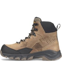 Experience lightweight comfort and protection with the Carolina Men’s 6.5-Inch Waterproof Comp Toe Hiker. Men’s 6.5” Lightweight Waterproof Comp Toe Hiker Details Oil & Slip Resisting Rubber Outsole Cement Construction Non-Metallic Shank Electrical Hazard Rated Removable Dual Density EVA Footbed EVA Midsole Mesh Lining Waterproof SCUBALINER™ Composite Safety Toe Cap Cowboy Teak Leather Upper Tactical Slip-resistant Work Boots For Outdoor Activities, Tactical Slip-resistant Work Boots For Outdoor, Tactical Slip-resistant Outdoor Boots, Tactical Waterproof Slip-resistant Boots For Outdoor Activities, Tactical Waterproof Boots For Outdoor Activities, Functional Impact Resistant Boots For Outdoor Work, Functional Impact-resistant Boots For Outdoor Work, Tactical Slip-resistant Waterproof Boots For Hiking, Tactical Waterproof Boots For Hiking