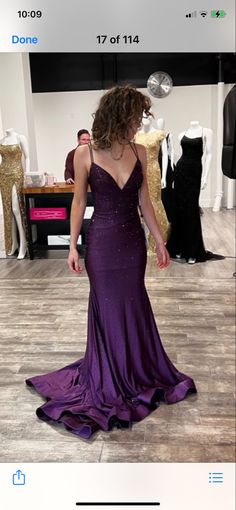 Purple Fit And Flare Prom Dress, Dark Purple Homecoming Dress Long, Purple Prom Dress Unique, Purple Long Dress Prom, Purple Prom Dress Fitted, Tight Dark Purple Prom Dress, Prom Dresses For Hollywood Theme, Prom Dresses 2023 Ideas Purple, Dark Purple And Silver Prom Dress