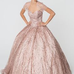 Rose-Gold Champagne Sweetheart Neckline Sleeveless Ballgown Maxi Length Dress With Open Back And Corset Closure. Gsgl2804 Quinceanera Ball Gown With Sheer Bodice And Sweetheart Neckline, Evening Dress With Heart-shaped Neckline And Lined Bodice, Pink Sleeveless Evening Dress For Debutante Ball, Elegant Quinceanera Dress With Sheer Bodice, Glamorous Ball Gown With Sheer Bodice And Sweetheart Neckline, Sweetheart Neckline Gown For Prom Season, Elegant Sheer Bodice Dress For Quinceanera, Quinceanera Gown With Sheer Bodice And Sweetheart Neckline, Pink Dress With Sheer Bodice For Quinceanera