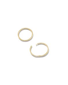 We live 24/7 in our Keeley 16mm Huggie Earrings in 18k Gold Vermeil. Our minimalist variation of a forever trend, we guarantee you’ll never want to take these huggies off (And the great news? You don’t have to!). 

 To wear, insert the blunt side of the earring loop through your piercing and lock it into the pointed end of the snap post closure. Plating Techniques, Huggie Earrings Silver, Sold Out Sign, Lock It, Demi Fine Jewelry, Huggie Earrings, Huggies Earrings, Kendra Scott, 18k Rose Gold