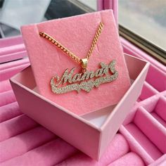 Item: 2023NE0247 Material: Copper Color: Gold Chain Length: 14",16",18",20",22" Process: Gold Plated Recipient: Women, Mom, Wife, Girl Friend, Children Product Type: Personalized Jewelry Gift Type: Necklace Occasions: Valentine's Day, Mother's Day, Christmas, Birthday, etc Necklace Type: Name Necklace Brand: Silviax Jewelry Trendy Personalized Jewelry For Mother's Day, Trendy Jewelry For Mother's Day Personalized Gift, Clavicle Chain Jewelry For Mother's Day Party, Anniversary Name Necklace For Valentine's Day, Valentine's Day Name Necklace With Chain, Silver Name Necklace With Chain For Valentine's Day, Personalized Pendant Chain Necklace For Valentine's Day, Trendy Nameplate Necklace As A Gift, Trendy Nameplate Necklace For Gift