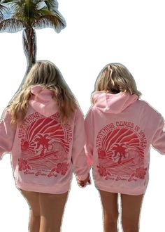 Everything Comes In Waves, Heather White, Brand Experience, Oversized Hoodie, Oversize Hoodie, Embroidery Art, The Pink, Quality Fabric, Collage