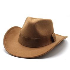 Elevate your fashion game with this retro-inspired unisex cowboy hat. The patchwork design and trendy style add a unique and fresh edge to your look. Made with high-quality cotton, polyester, and wool, this hat is suitable for all seasons. With its multifunctional feature, it can be styled in various ways to complement different outfits and occasions. Don't miss out on this stunning and versatile hat with a wide brim to enhance your style.Specifications Style: Formal Pattern Type: Patchwork Orig Retro Winter Fedora With Curved Brim, Retro Winter Fedora With Flat Brim, Retro Flat Brim Fedora For Winter, Casual Felt Hat With Curved Brim For Country Events, Retro Hats For Fall, Winter Retro Adjustable Fedora, Casual Felt Hat With Short Brim For Country Events, Casual Short Brim Felt Hat For Country Events, Retro Curved Brim Felt Hat For Winter