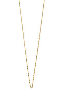 ROBINSON PELHAM-Trace Chain-YELLOW GOLD Yellow Gold Charm Necklace With 14k Gold Cable Chain, Yellow Gold Charm Necklace In 14k With Cable Chain, Gold 14k Cable Chain Charm Necklace, Gold Charm Necklace With Cable Chain In 14k Gold, 14k Yellow Gold Charm Necklace With Cable Chain, Yellow Gold Charm Necklaces With Cable Chain, Gold 14k Cable Chain Charm Necklaces, 14k Yellow Gold Necklace With Rolo Chain, Yellow Gold Tarnish Resistant Initial Pendant Chain Necklace