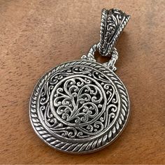 Sarda Of Bali, Sterling Silver “Tree Of Life” Filagree Pendant. This Is A Beautiful, Rare, Handmade Piece From Balinese Artisans At Sarda. This Is Rare And Only A Few Units Were Distributed. I Always Have Kept My Prices Insanely Competitive, Even In If It Is A Rare Piece. Chains Sold Separately. Silver Tree, Balinese, Tree Of Life, Womens Jewelry Necklace, Black Silver, Bali, Jewelry Necklaces, Women Jewelry, Sterling Silver