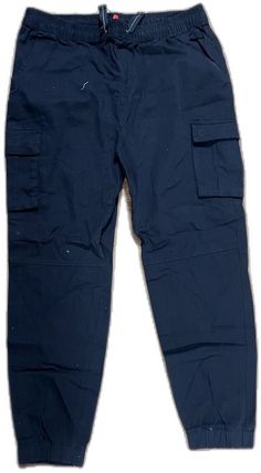 Blue Streetwear Pants With Hip Pockets, Blue Pants With Hip Pockets For Streetwear, Blue Full-length Cargo Pants With Side Pockets, Full Length Blue Cargo Pants With Side Pockets, Blue Cotton Cargo Pants, Blue Cotton Cargo Jeans, Blue Cotton Utility Pants, Blue Straight Leg Work Pants With Cargo Pockets, Blue Cotton Cargo Jeans With Hip Pockets