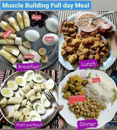 Best Muscle Building Foods, Healthy Weight Gain Foods, Food To Gain Muscle, Running Food, Weight Gain Diet, Healthy Bowls Recipes, Muscle Building Foods, 21 Day Smoothie Diet, Healthy Food Menu