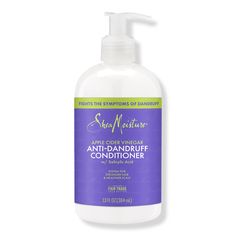 Anti-Dandruff Conditioner -  SheaMoisture Anti-Dandruff Conditioner. Say hello to carefree scalp days! SheaMoisture Apple Cider Vinegar Anti-Dandruff Conditioner relieves scalp irritation and leaves hair soft and smooth.    Benefits     This anti-dandruff conditioner, infused with Apple Cider Vinegar, Vitamin B3, Salicylic Acid, fights the symptoms of dandruff by helping eliminate flaking and itching associated with dandruff SheaMoisture hair products, like this scalp care conditioner, are formu 4a Natural Hair, Apple Cider Vinegar For Hair, Acetic Acid, Anti Dandruff, Healthy Scalp, Scalp Care, Moisturize Hair, Shea Moisture Products, Clean Ingredients