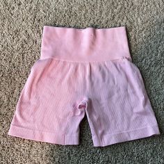 Women Biker Shorts, Size Small, Never Worn, Pink Cheap Pink Biker Shorts For Summer, Spring Athletic Shorts With Built-in Shorts, Above Knee, Spring Workout Bottoms Short Length, Pink High Waist Athletic Shorts With Built-in Shorts, Stretch Pants With Built-in Shorts, Pink Bottoms With Built-in Shorts Above Knee, Workout Shorts In Solid Color, Solid Stretch Short Pants, Solid Non-stretch High Waist Shorts