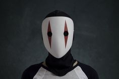 Type Of Face, Custom Mask, Cosplay Mask, White Mask, Cool Masks, Brown Hairstyles, Christian Books, The Mask, Character Concept