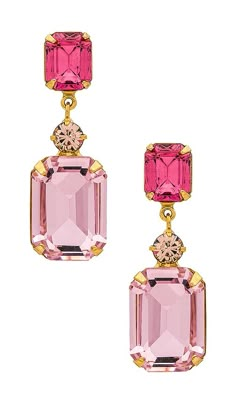 Find JENNIFER BEHR Justine Earrings In Fuchsia on Editorialist. Jennifer Behr Justine Earrings in Fuchsia. Jennifer Behr Justine Earrings in Fuchsia. Gold-tone metal with jewels. Made in USA. Post-back closure. Measures approx 1.35 dangling. JEHR-WL231. 50RB114-antique-rose. Fascinated by the rich and powerful history of headpieces, which are signifiers of royalty and ceremony, Jennifer Behr is inspired by the talismanic power of a good headpiece, bringing you the most luxurious pieces on the ma Acrylic Nails Stiletto, Wedding Bridesmaid Dress, Mother Of The Bride Hair, Beautiful Tiaras, Bridesmaid Dress Ideas, Woman Accessories, Jennifer Behr, Big Diamond, Women's Rings