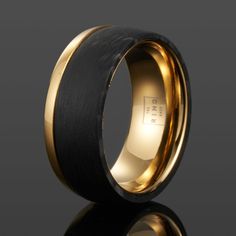 Phoenix is crafted from carbon fibre and gold ion-plated tungsten carbide to produce a timeless, durable and unique design for every day wear. Quality Rings, Army Post, Rings Bands, Handcrafted Rings, Tungsten Carbide, Craft Time, The Ring, Ring Shopping, Phoenix