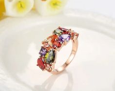 Anneaux de zircon colorés exquis


 Élevez votre style avec notre collection de bagues en zircon coloré. Ces pièces captivantes présentent une superbe gamme de pierres précieuses en zircon dans un spectre de teintes vibrantes, conçues de manière experte pour créer une symphonie de couleurs sur vos doigts. Chaque bague est une œuvre d'art, méticuleusement conçue et sertie de métaux de haute qualité pour garantir une beauté et une durabilité durables. Que vous recherchiez une déclaration audacieuse ou un accent subtil, nos bagues en zircon coloré offrent une façon unique et éblouissante d'exprimer votre individualité. Explorez la fusion du design contemporain et de l'élégance intemporelle avec ces bagues exquises qui passent sans effort des occasions décontractées aux occasions formelles. Formal Multicolor Rings With Prong Setting, Formal Multicolor Diamond Ring With Accent Stones, Formal Multicolor Gemstone Rings, Multicolor Multi-stone Rings For Parties, Multicolor Diamond Ring With Accent Stones, Multi-stone Cubic Zirconia Party Rings, Multicolor Jeweled Rings For Anniversary, Multicolor Multi-stone Party Rings, Party Rings With Multi-stone Cubic Zirconia