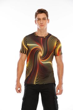 Save with code: “SAVEPIN50” - Dress to impress outfit ideas, from casual and business casual to trendy and occasion-specific styles, including spring, summer, concert, and graduation outfits, along with accessories like shoes and piercings Men's T-shirt Tee Shirt Graphic Abstract 3D Round Neck Yellow 3D Print Daily Short Sleeve Print Clothing Apparel Basic Designer Big and Tall Style: Designer Gender: Men's Pattern: Graphic Abstract 3D Print Color: Yellow Fit: Big and Tall Sleeve Length: Short S Fitted Graphic T-shirt For Summer, Fitted Graphic Design T-shirt For Summer, Fitted Crew Neck Shirt With All Over Print, Fitted Casual T-shirt With All Over Print, Fitted Crew Neck Shirt With Graphic Design, Modern Fitted T-shirt For Summer, Fitted Modern T-shirt For Summer, Casual Fitted Shirt With Graphic Design, Fitted Short Sleeve Shirt With Graphic Design