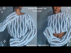 crochet top pattern for all sizes