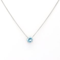 "14k Blue Zircon Necklace | 6.0MM Natural Blue Zircon Pendant | Solitaire Necklace | December Birthstone Necklace | Blue Zircon Jewelry | Choker Necklace P R O D U C T 𝄪 D E T A I L S ✽ December Birthstone. Electric. Bright. Energetic. ✽ Metal: 14k Yellow Gold, White Gold & Rose Gold ✽ Chain Length: 14\" - 20\" (Classic Rolo Chain) ✽ Center Stone: 6.0 mm Natural Blue Zircon (approx. 1.0ct) ✽ Made to Order M O R E 𝄪 B I R T H S T O N E 𝄪 N E C K L A C E S ✽ January | Garnet: https://etsy.me/3W Blue Zircon Necklace, Light Blue Round Cut Diamond Jewelry, Blue Topaz Birthstone Necklace In Fine Jewelry Style, Blue Diamond Round Birthstone Necklace, Blue Round Diamond Birthstone Necklace, Blue Diamond Birthstone Necklace, Light Blue Round Cut Blue Topaz Jewelry, Round Blue Topaz Necklace With Brilliant Cut, Blue Topaz Round Necklace With Brilliant Cut