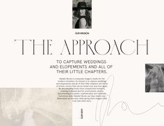 the approach to capture wedding and flowers and all of their little characters by john medden