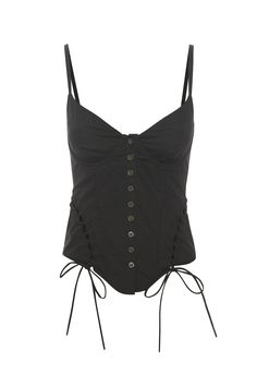 Meet our Christina Corset, in Jet Black This tube top has it all - with a built-in underwire bra and adjustable straps, you'll never want anything else. Crafted from our most form-fitting Jersey, it was made for you. True to size, slightly stretchy. Size up for a fuller bust. Please refer to the flat-lay image for product accuracy.